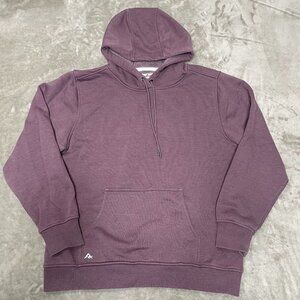 Ridgecut Toughwear Women's Heavyweight Inner Fleece Hoodie Plum Purple Size XL